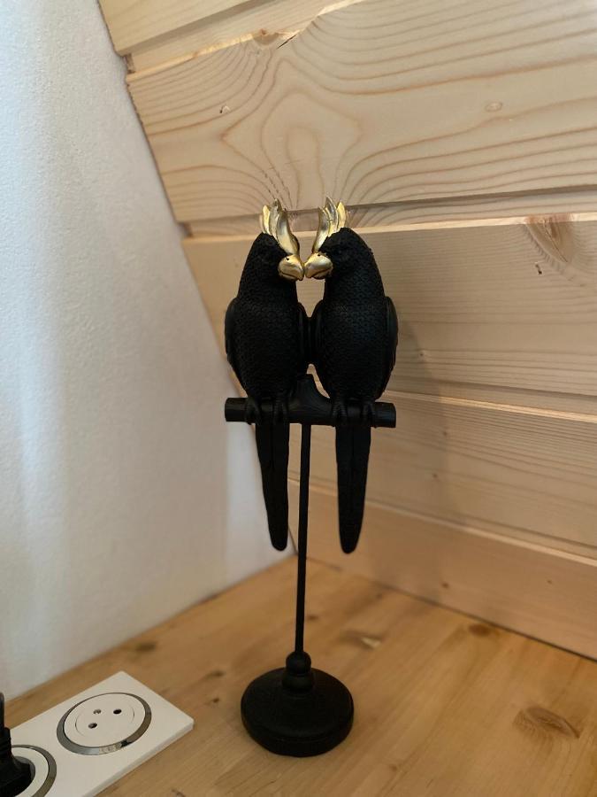 Au-Doux-Altic Chalet Romantique Avec Jacuzzi Et Sauna Metabief Bagian luar foto