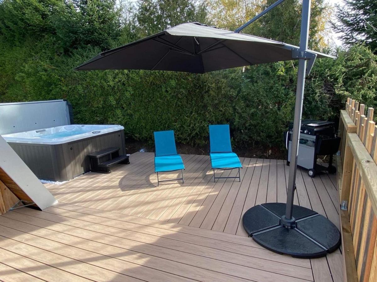 Au-Doux-Altic Chalet Romantique Avec Jacuzzi Et Sauna Metabief Bagian luar foto